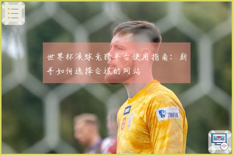世界杯滚球竞猜平台使用指南：新手如何选择合适的网站