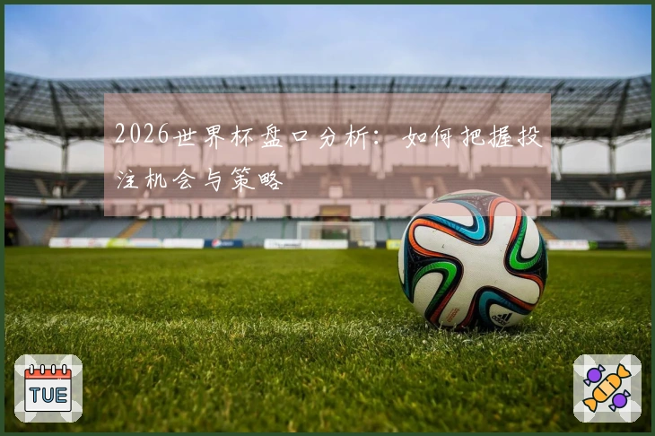 2026世界杯盘口分析：如何把握投注机会与策略